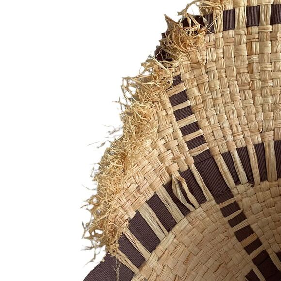 D&Y Straw Woven Lightweight Floppy Sun Hat
Tan Brown One Size - Picture 9 of 13